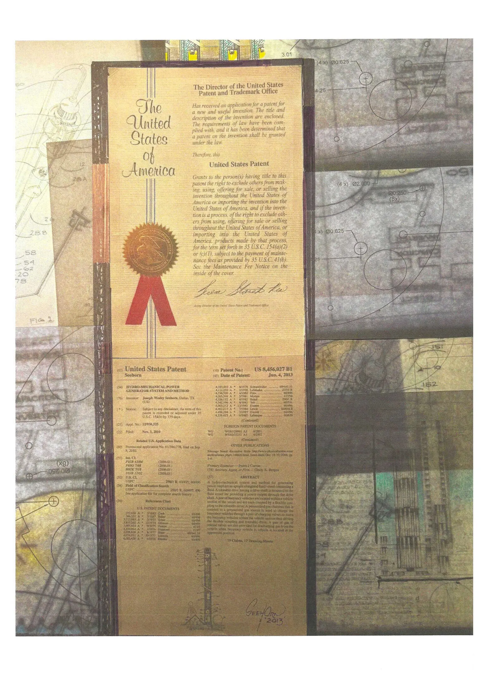 Old parchment document with a red ribbon seal and detailed handwritten text.