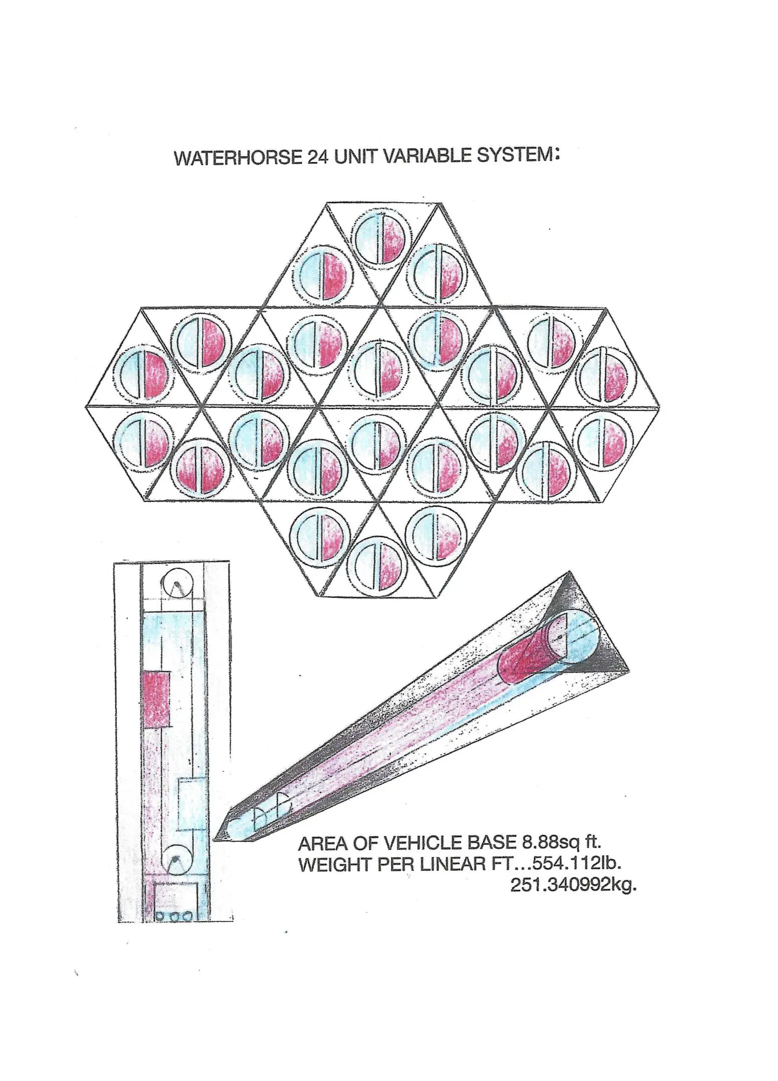 Diagram showing a 3D DNA model net with labeled base pairs and measurement scale.